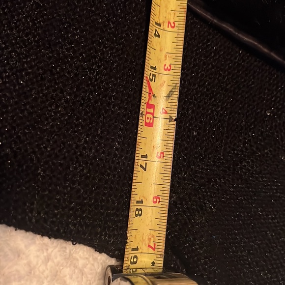 White House Black Market long sweater with Fur Collar - Picture 6 of 7